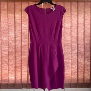 Bar III Women's  Envelope Hem Sheath Dress.